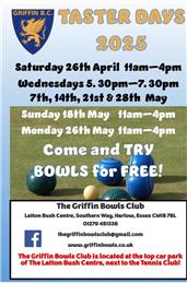 Bowls Taster Day